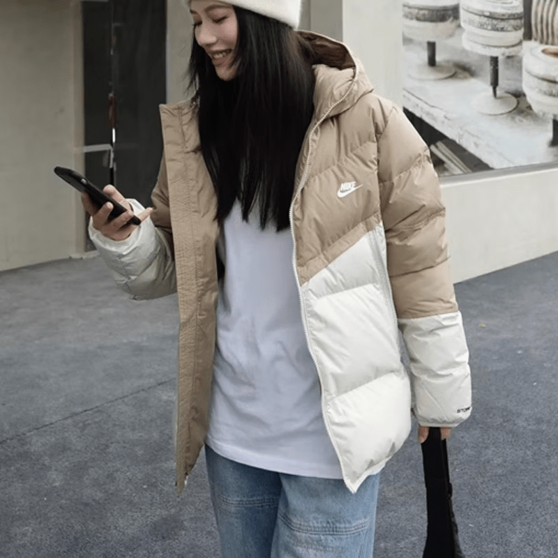 耐克NIKE男防风连帽羽绒服夹克冬季轻盈外套STORM-FIT DV1132-247