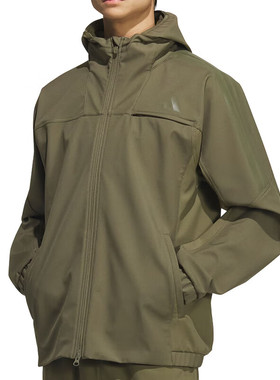 阿迪达斯（adidas）男子冬季运动休闲连帽夹克外套KA1305