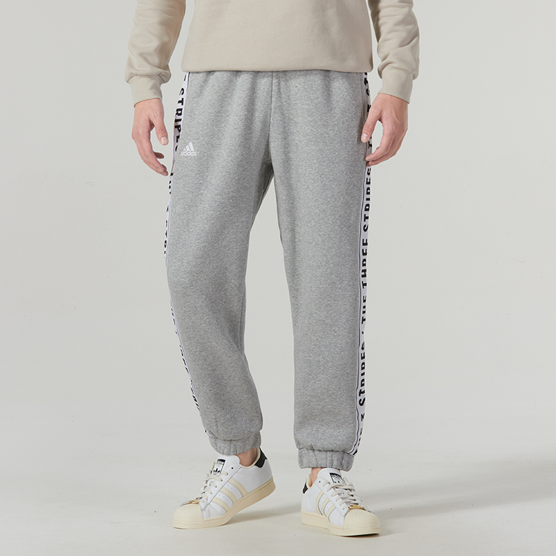 阿迪达斯针织长裤男款运动休闲裤