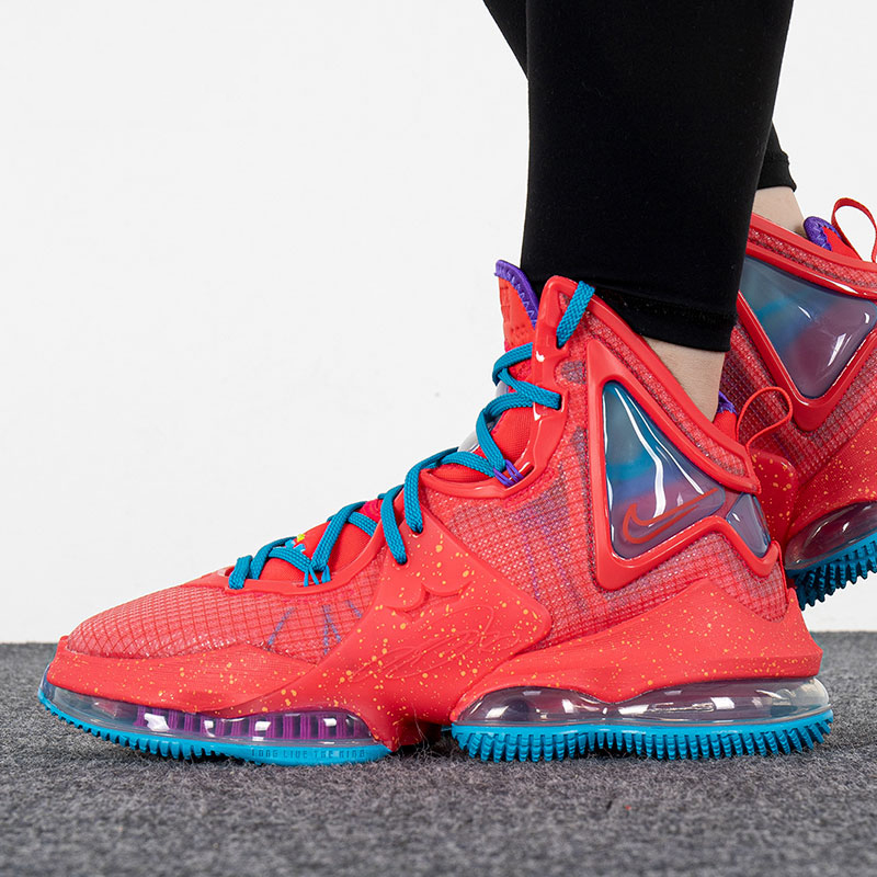 Nike耐克男子 詹姆斯19 高帮气垫减震休闲运动篮球鞋DC9340-600