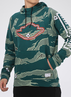 Nike耐克男子春秋季 Jordan 连帽运动休闲训练印花卫衣AT9021-010