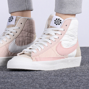 新款 DO7445 经典 保暖板鞋 261 高帮运动休闲鞋 Nike耐克女子冬季