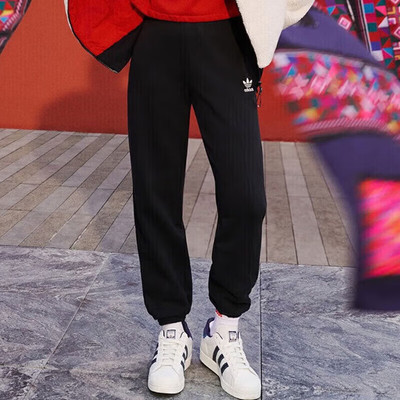 adidas阿迪达斯新款女裤针织束脚运动休闲长裤IX4239