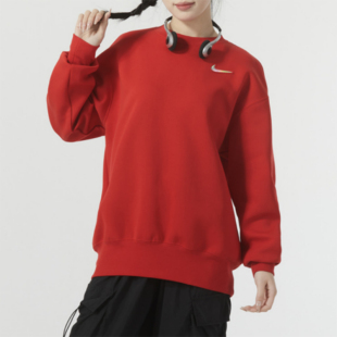 657 卫衣FZ6537 Nike耐克CNY龙年限定春季 女子宽松圆领针织套头衫