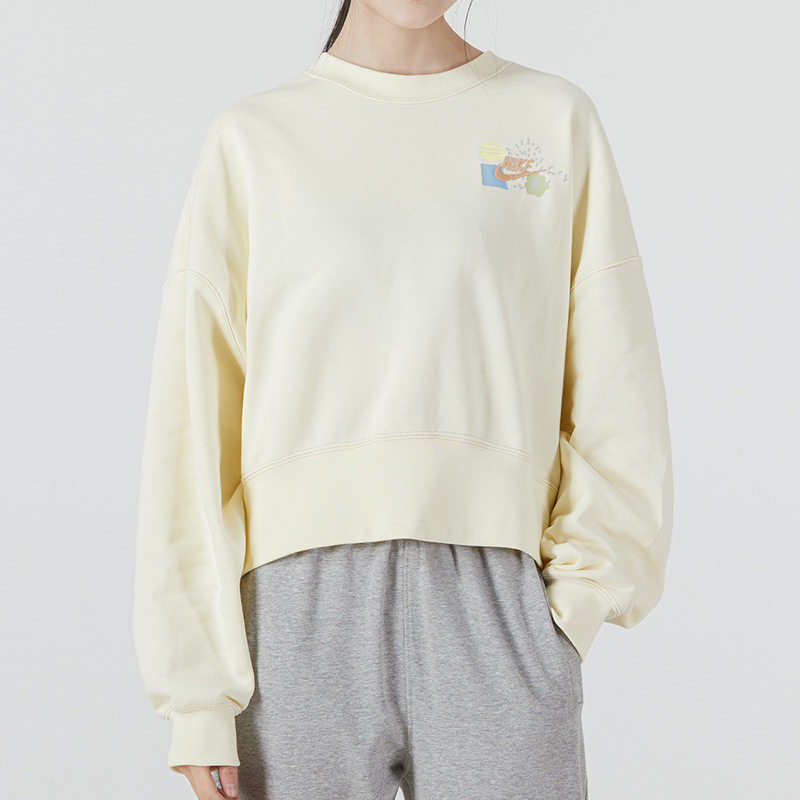 Nike耐克运动休闲女圆领卫衣
