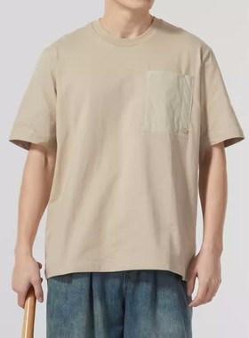 Adidas阿迪达斯短袖男夏季圆领简约宽松运动休闲半袖T恤HM8010