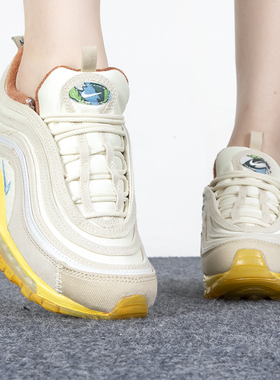 Nike耐克女子夏季新款AIR MAX 97气垫鞋运动休闲跑步鞋DV1489-141