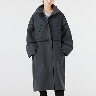 夹克风衣外套DM6167 女子舒适连帽长款 032 PACK秋季 Nike耐克TECH