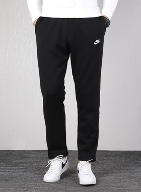 Nike耐克运动裤男裤春季新款直筒加绒宽松休闲长裤BV2708-010