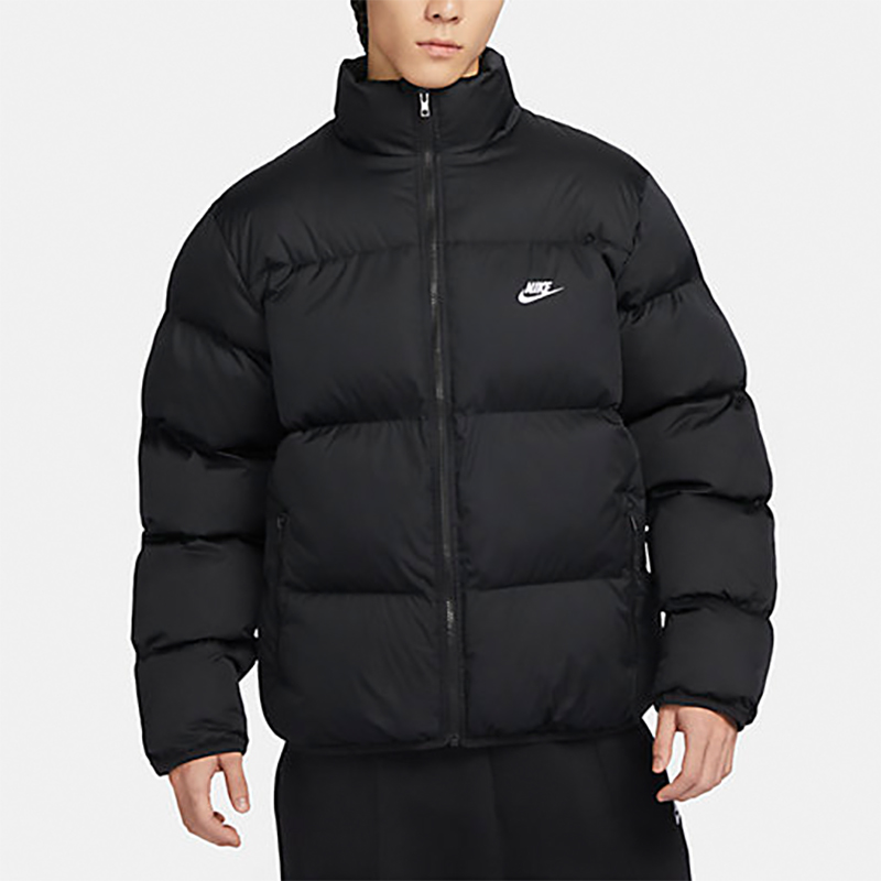 耐克男短款休闲运动棉服外套