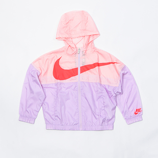 NIke耐克小童幼童春秋季连帽外套休闲运动保暖卫衣 NY2222082PS