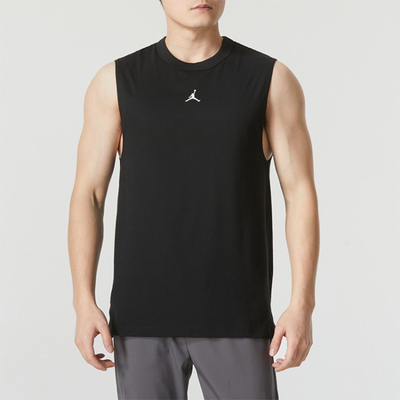 Nike耐克无袖T恤男夏季 Jordan 透气速干休闲运动短袖FN5857-010