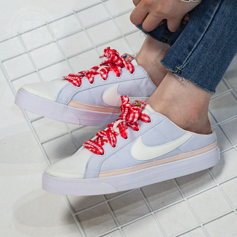 Nike/耐克一脚蹬女子帆布鞋