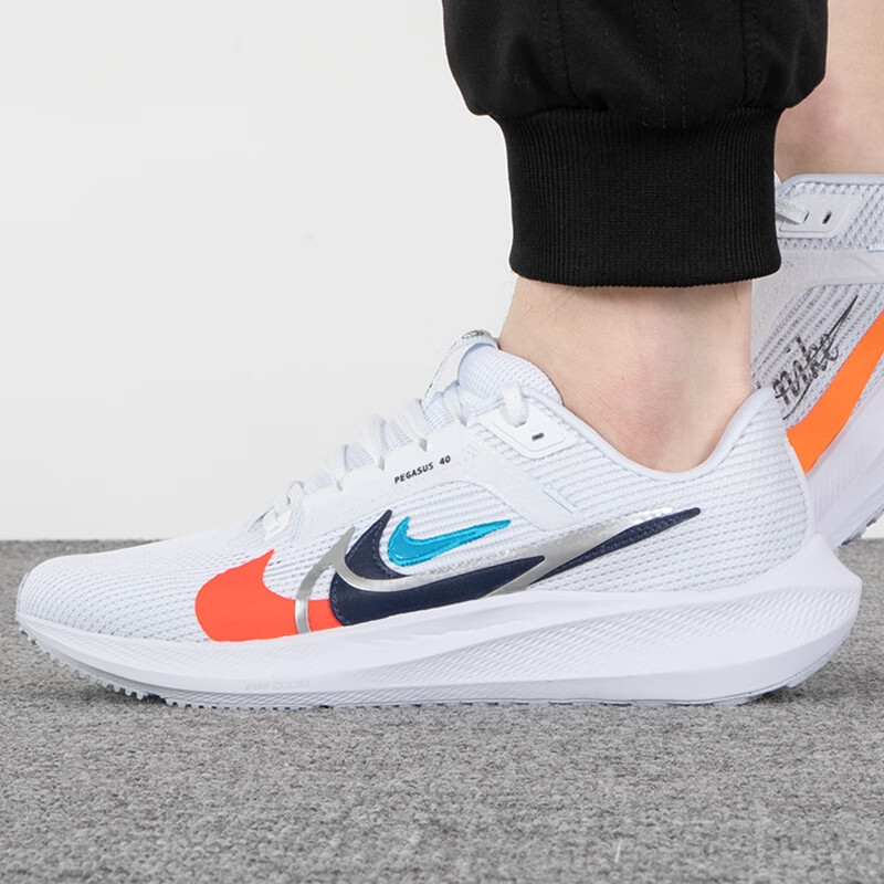 Nike耐克男女鞋夏季AIR ZOOM飞马40网面透气运动跑步鞋FB7179-100