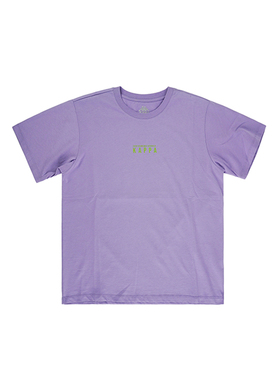 Kappa卡帕女子夏季圆领宽松透气印花休闲短袖T恤K0B62TD85G-464