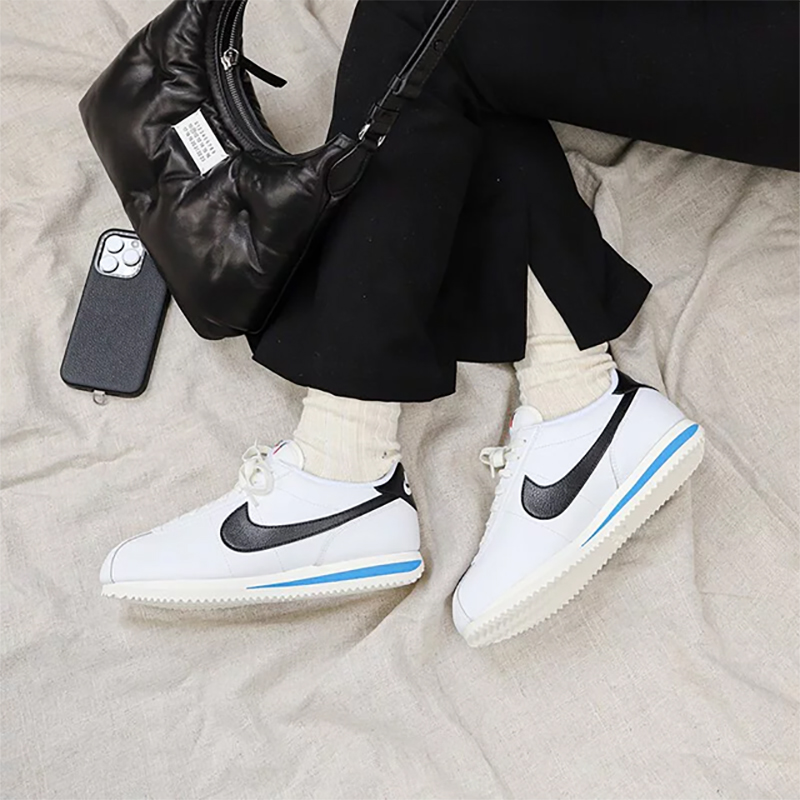 Nike耐克女鞋2025春季 Cortez 复古百搭休闲运动跑步鞋DN1791-110