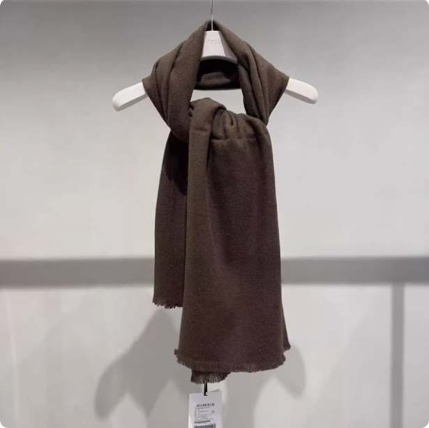 2J4W303吊牌1399大地素DAZZLE专柜正品2025冬女围巾