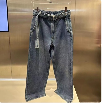 3J1R602吊牌995小地素dzzit专柜正品2025春女士牛仔直筒裤