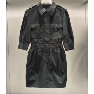 2J3O502吊牌1999大地素DAZZLE专柜正品 连衣裙 2025秋女工装