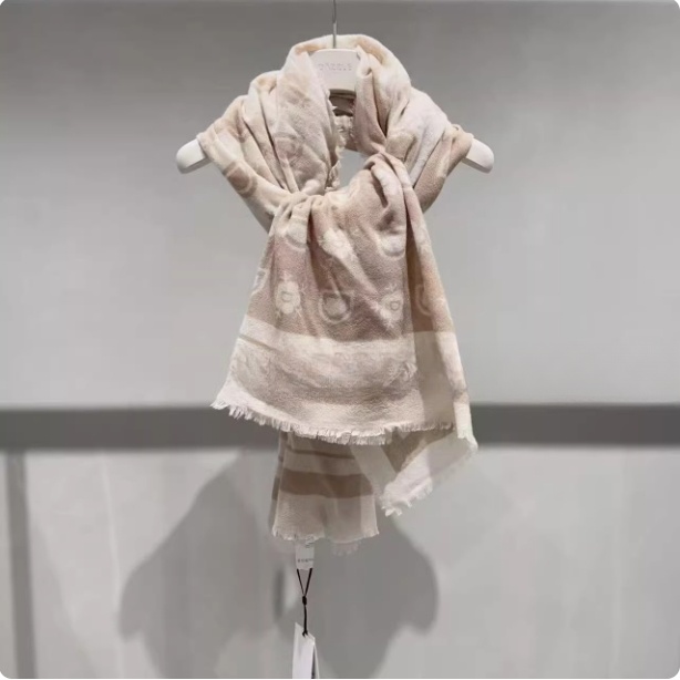 2J4W302吊牌999大地素DAZZLE专柜正品2025冬女围巾
