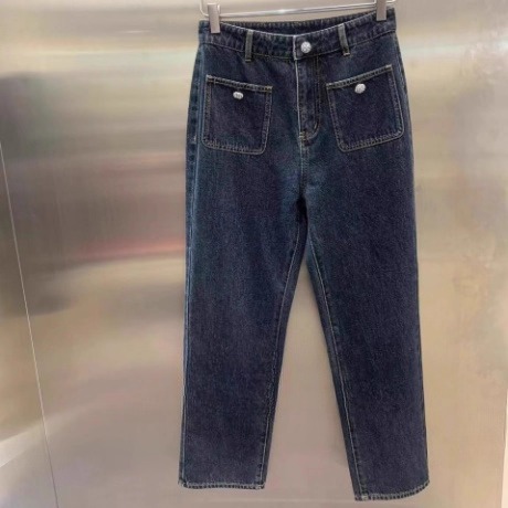 3H3R610吊牌935小地素dzzit专柜正品2023秋水钻微辣牛仔裤
