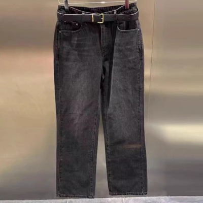 3J4R404吊牌995小地素dzzit专柜正品2025冬二波女士牛仔直筒裤