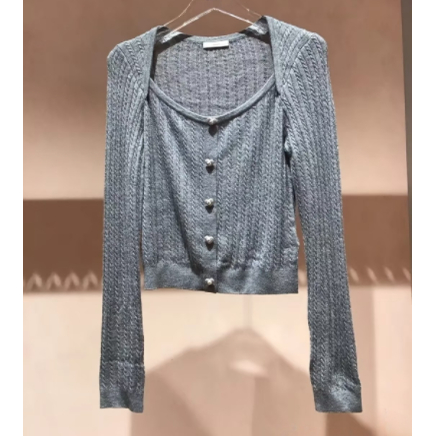 3J4E465吊牌1195小地素dzzit专柜正品2025冬一波女士长袖针织衫