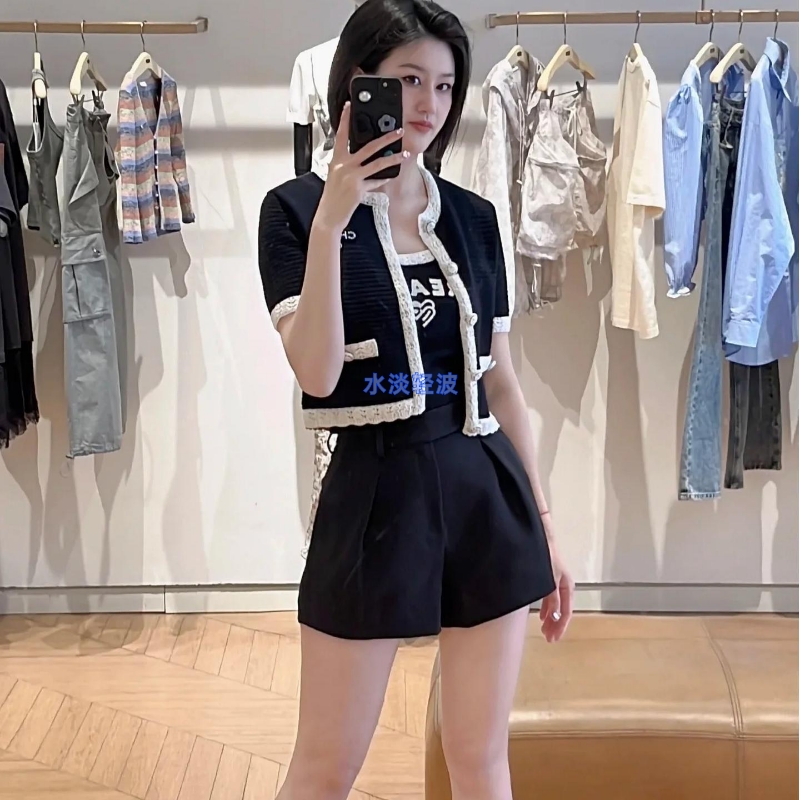 3I2E509吊牌1290小地素dzzit专柜正品2024夏女针织开衫外套上衣火