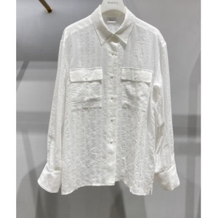 衬衫 2J4C413吊牌1699大地素DAZZLE专柜正品 2025冬女长袖