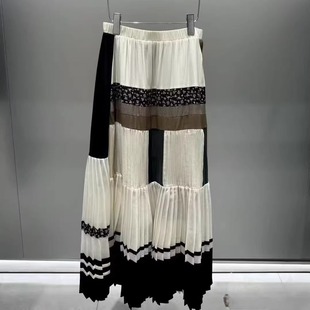 2J4S405吊牌2899大地素DAZZLE专柜正品 2025冬女长裙