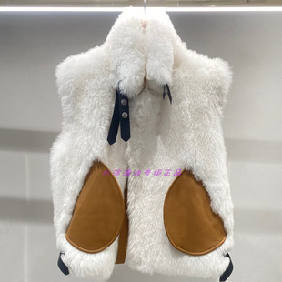 1E4M206吊牌14990元 2022冬女士皮草 D高地素专柜正品