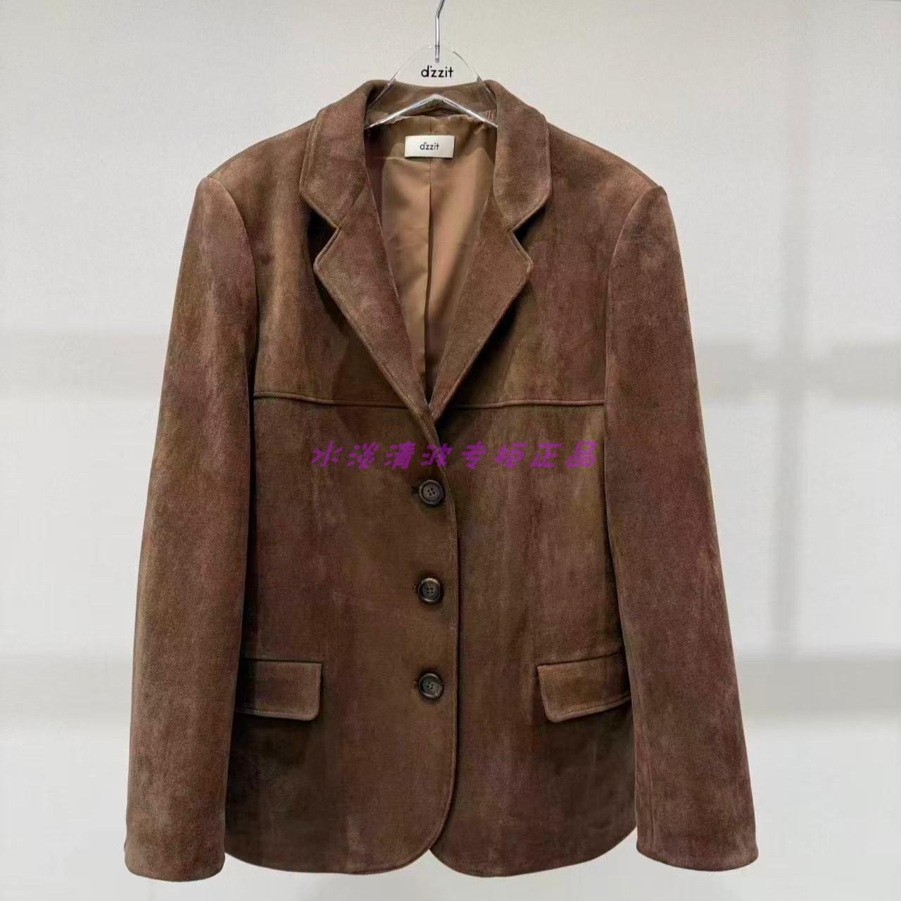 3K1VB05吊牌2395小地素dzzit专柜正品2026春一波女士西装外套