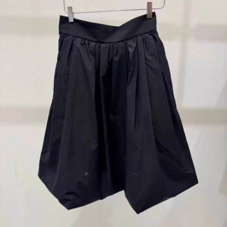 3J4E501吊牌1195小地素dzzit专柜正品2025冬四波松紧加胆短半裙