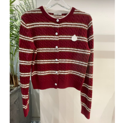 3J3E512吊牌1290小地素dzzit专柜正品2025秋六波女条纹针织开衫