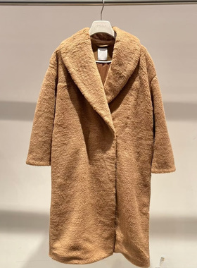 2J4G328吊牌4599大地素DAZZLE专柜正品2025冬女长大衣