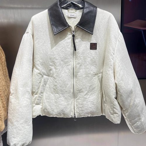 3J4K201吊牌2395小地素dzzit专柜正品2025冬三波女士翻领羽绒服