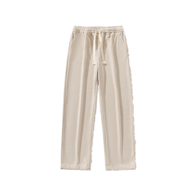 加绒卫裤裤子雪尼尔阔腿裤直筒