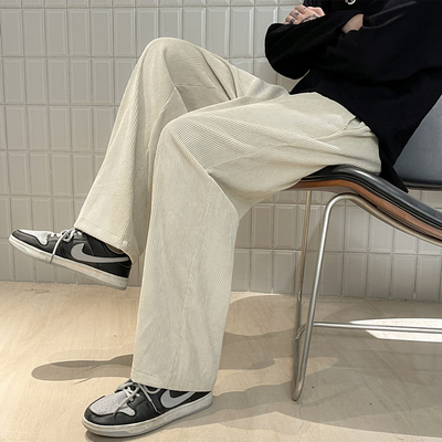 加绒加厚百搭长裤宽松