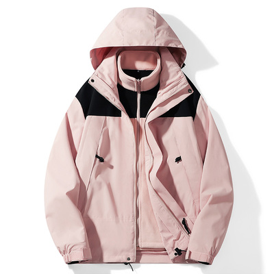 nasa冲锋衣登山服外套秋冬季
