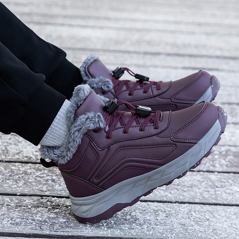 冬季爸妈保暖运动鞋户外棉鞋中老