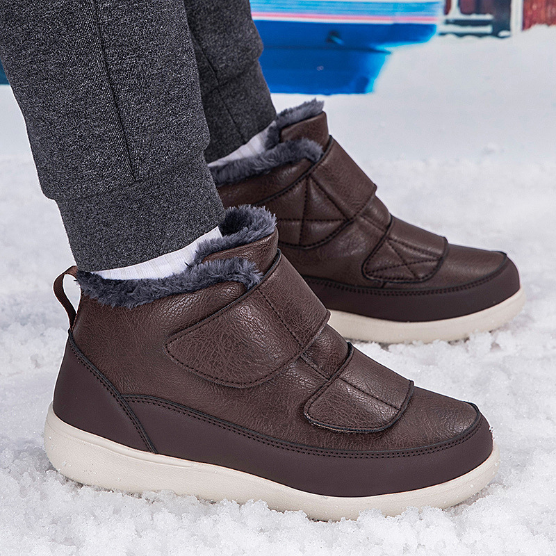 冬季新款大码棉鞋加绒防滑鞋