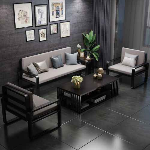 简约现代风出租房用服装店沙发