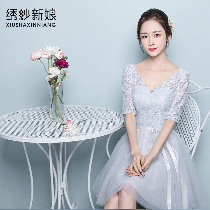 HY1 Bridesmaid Dresses 2017 new pattern Customized XL Add fertilizer 200 banquet Evening dress have cash less than that is registered in the accounts Show thinin the Women's clothing/Boutique , Wedding/Cheongsam/Formal dress , Formal dress/Evening  category - from Buy2taobao.com to provide professional Taobao agent buy service