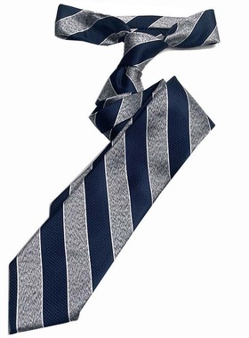 HOW CL复古斜纹条纹深绿深灰窄版手打含羊毛四季款男女百搭