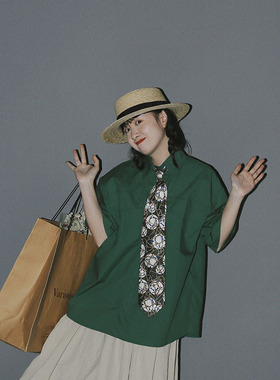 HOW足球印花真丝领带男深红深蓝绿色三色宽版10cm休闲复古领带