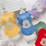 Брендовый осенний милый жилет, хлопковая футболка