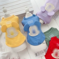 Брендовый осенний милый жилет, хлопковая футболка