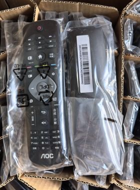 原厂原装冠捷LED显示器电视遥控器AOC 65F1 50F1 商用显示器