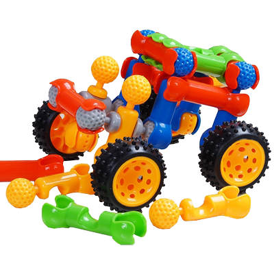 骨架拼插积木幼儿园3-6岁