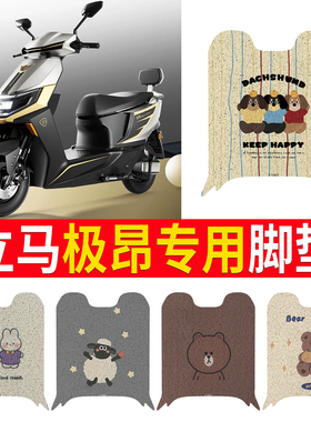 适用于立马极昂脚垫电动车LM1500DT-27-28踩脚垫防水垫脚踏板垫子
